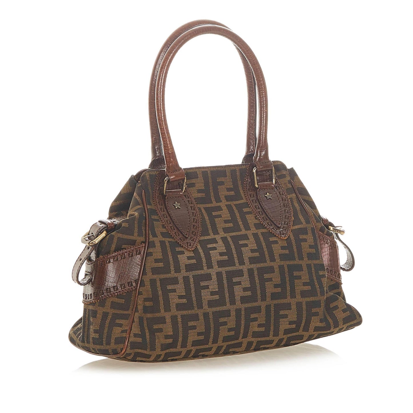 Fendi Zucca Etniko Canvas Handbag (SHG-19737)
