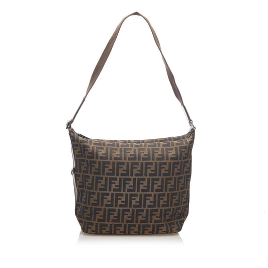 Fendi Zucca Nylon Shoulder Bag (SHG-18800)