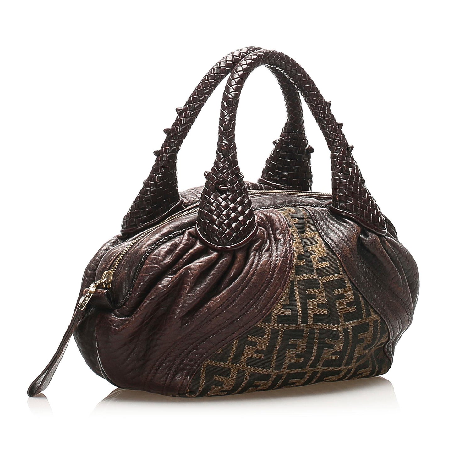 Fendi Zucca Spy Canvas Handbag (SHG-14896)