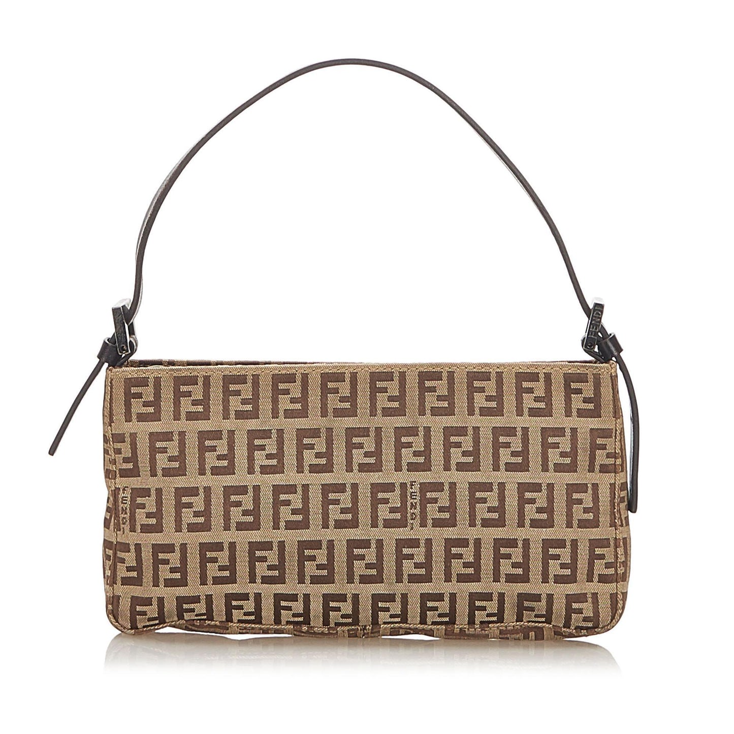 Fendi Zucchino Canvas Baguette (SHG-17407)