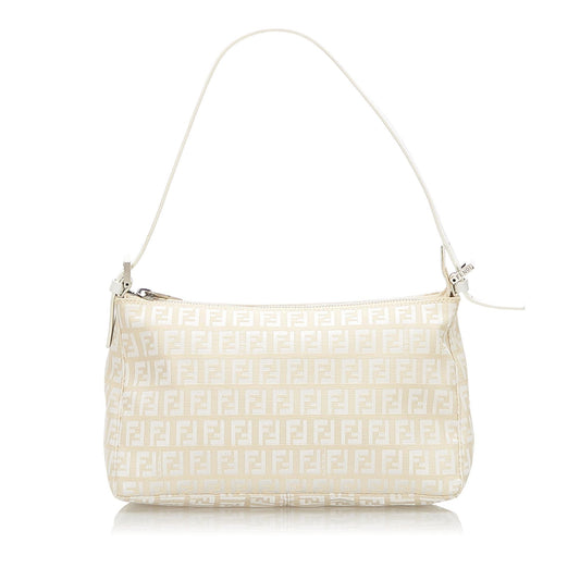 Fendi Zucchino Canvas Baguette (SHG-18711)