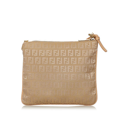 Fendi Zucchino Canvas Crossbody Bag