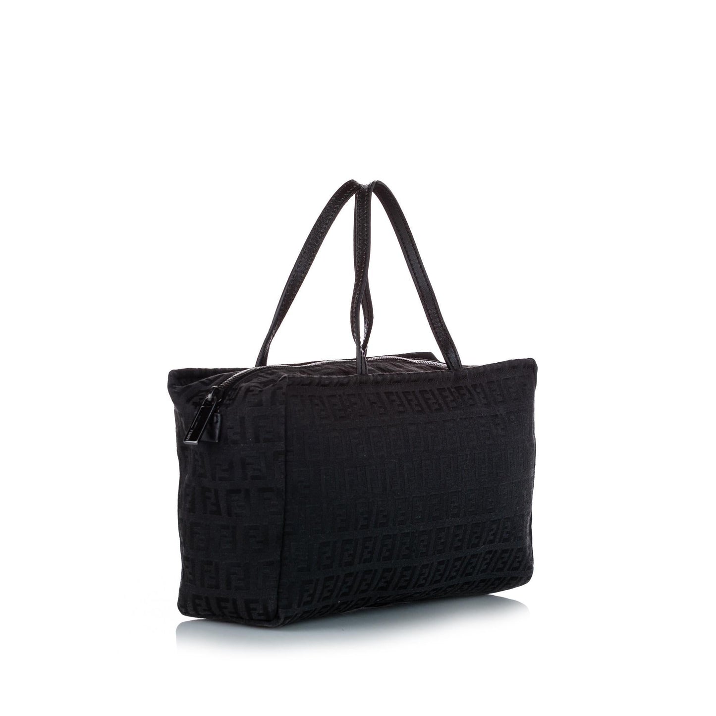 Fendi Zucchino Canvas Handbag (SHG-20757)