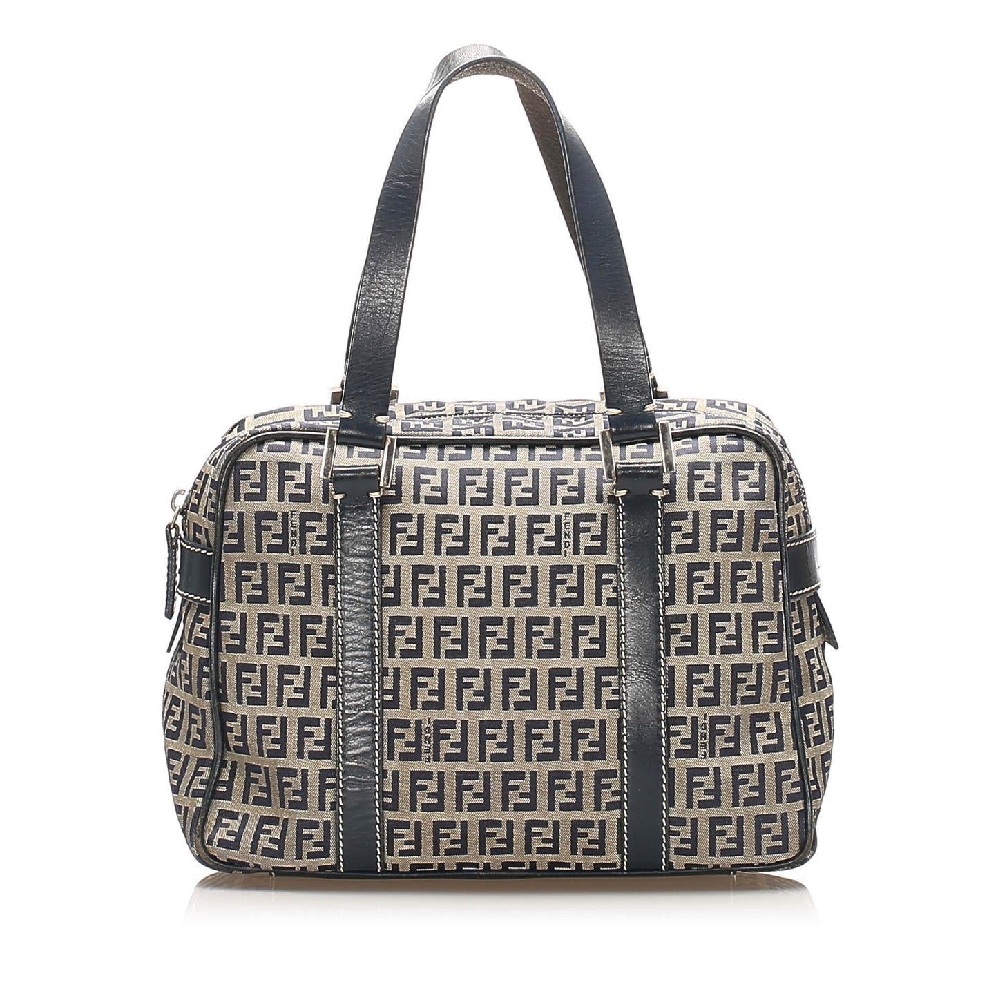 Fendi Zucchino Canvas Shoulder Bag (SHG-16650)