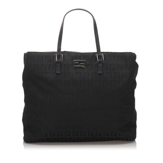 Fendi Zucchino Canvas Tote (SHG-10034)