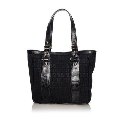 Fendi Zucchino Canvas Tote Bag
