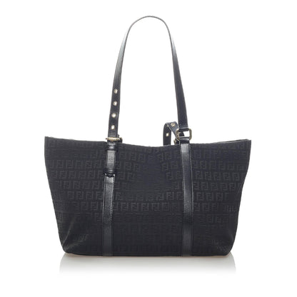 Fendi Zucchino Canvas Tote Bag
