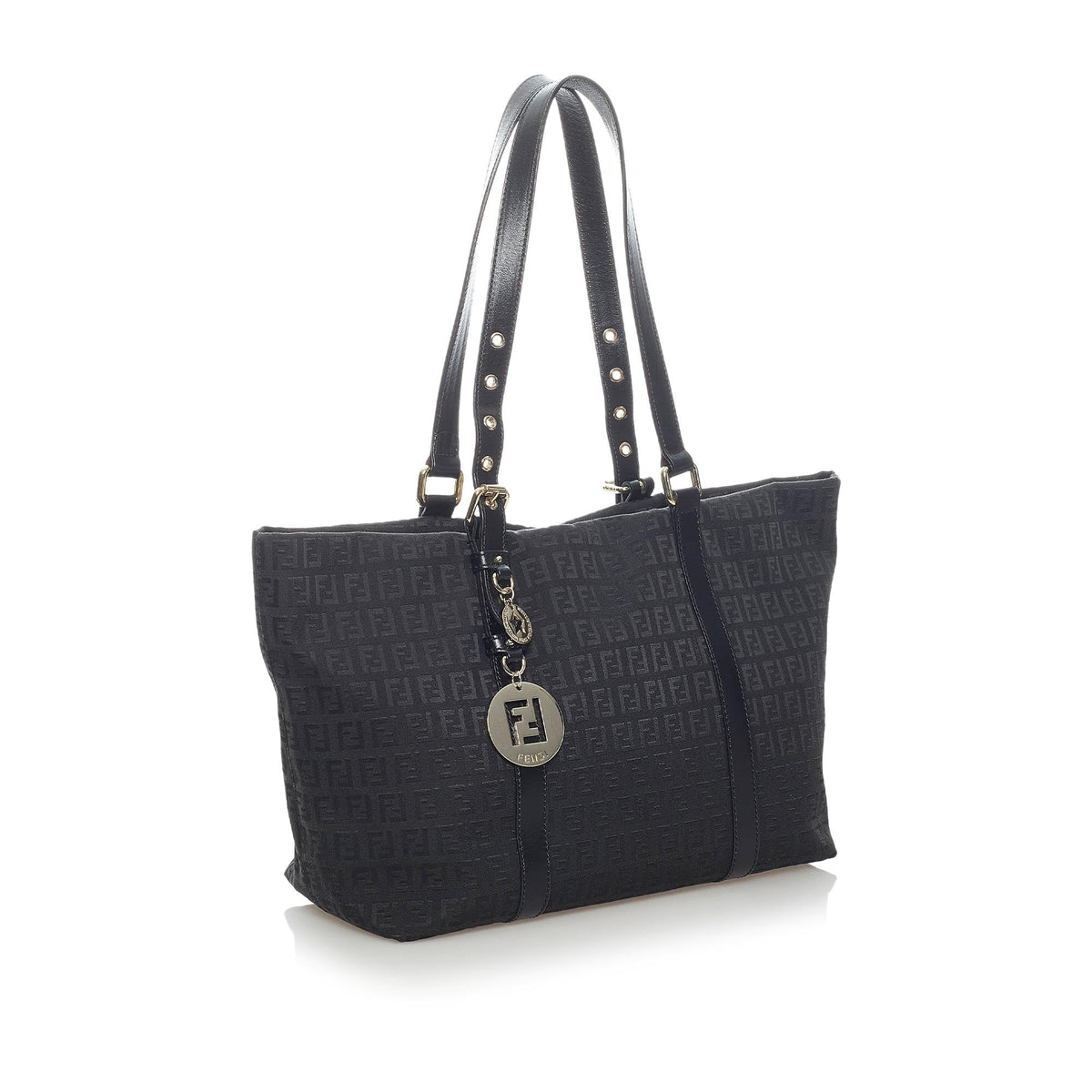 Fendi Zucchino Canvas Tote Bag