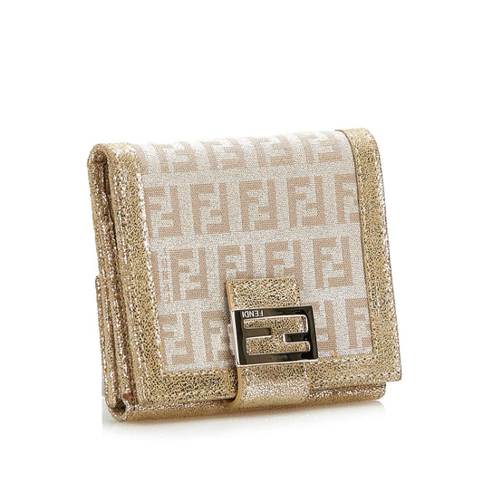 Fendi Zucchino Small Wallet (SHG-35930)