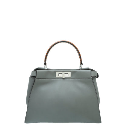 Fendi Bicolor Peekaboo Selleria Regular Bag