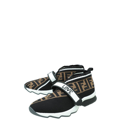 Fendi Tricolor Love Rockoko Sneakers 36