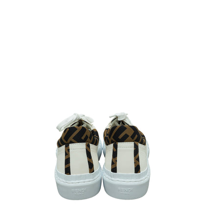 Fendi Bicolor Force Low Top Sneakers 39.5