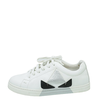 Fendi White Monster Sneakers 36