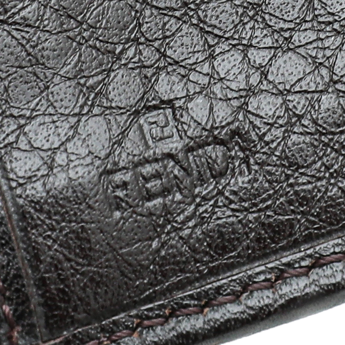 Fendi Tobacco Zucca French Long Wallet