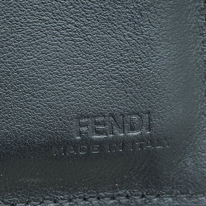 Fendi Black F is Fendi  Bifold Compact Wallet