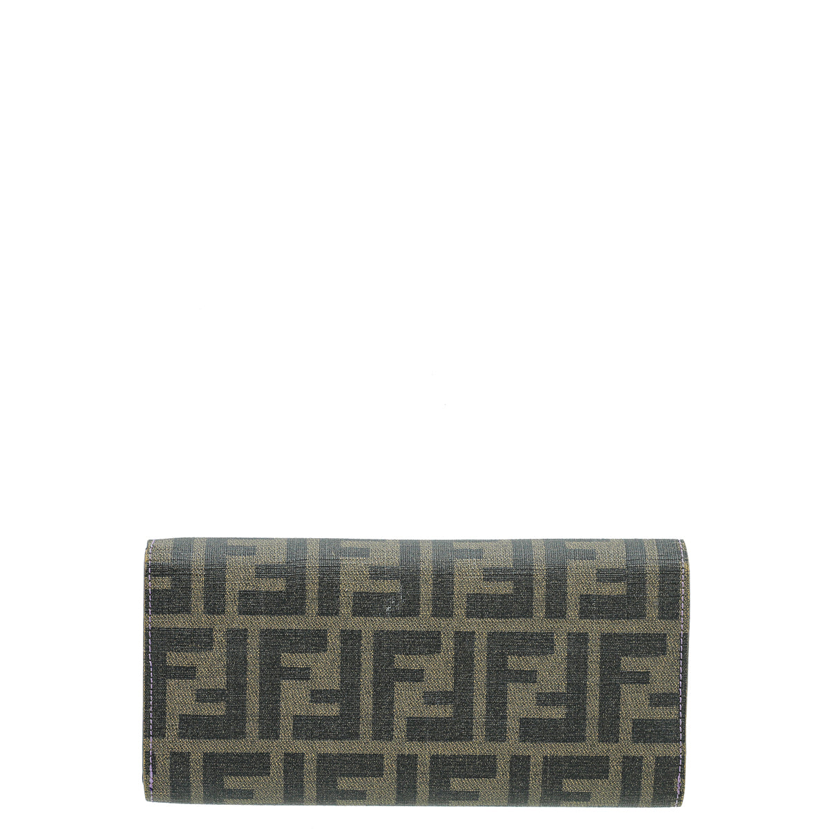 Fendi Tobacco Zucca Continental Wallet