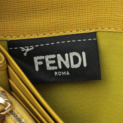 Fendi Yellow Elite Crayons Continental Wallet