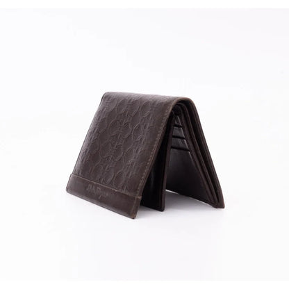 Ferragamo Gancini Embossed Print Wallet