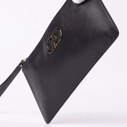 Ferragamo Gancio Wristlet Zip Pouch