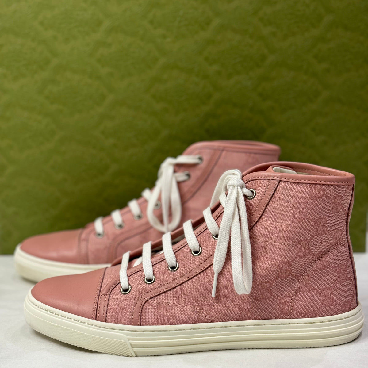 Gucci - Baskets montantes T. 39,5