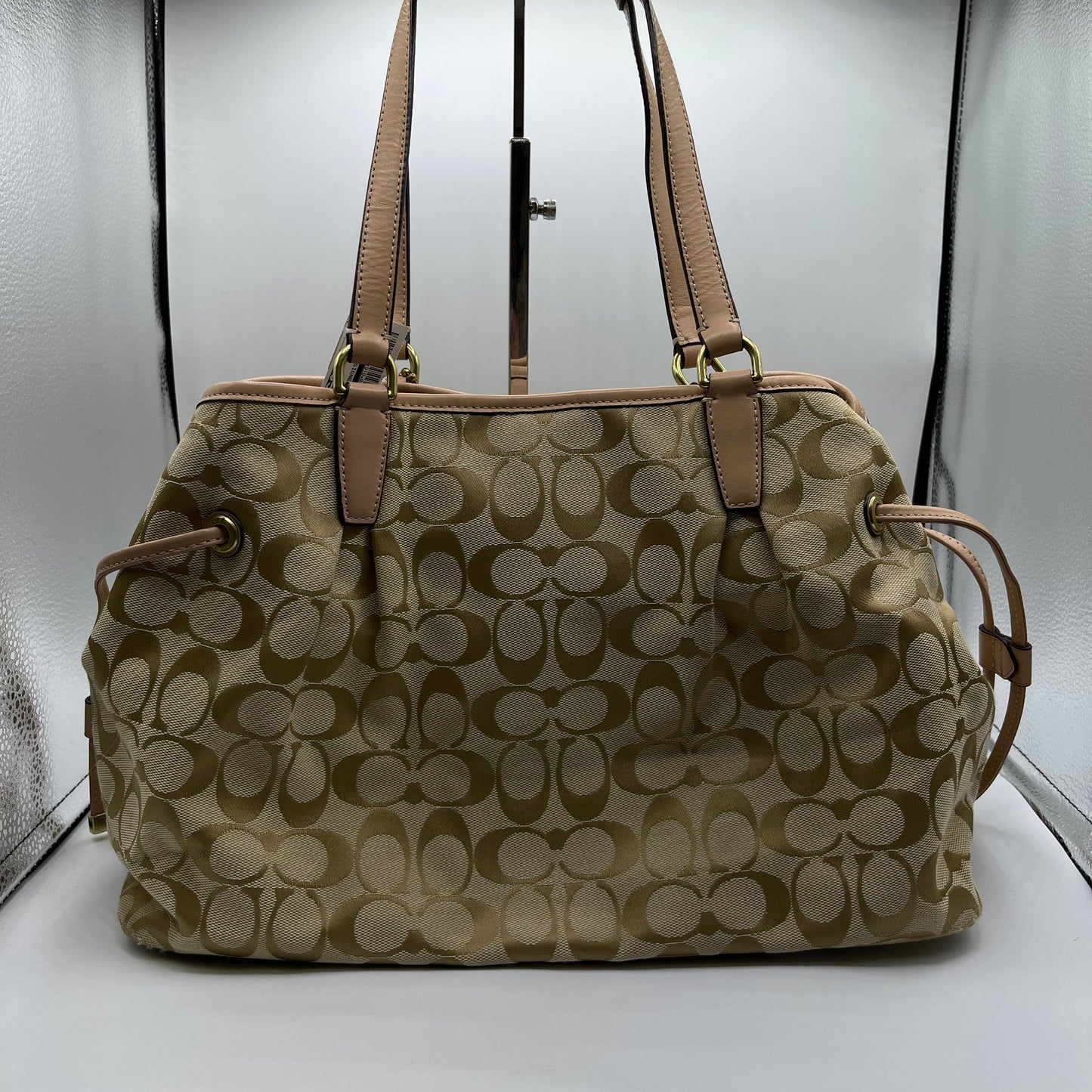 HANDBAG DESIGNER by COACH In TAN, Size: MEDIUM