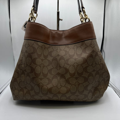 HANDBAG DESIGNER by COACH In BROWN, Size: LARGE