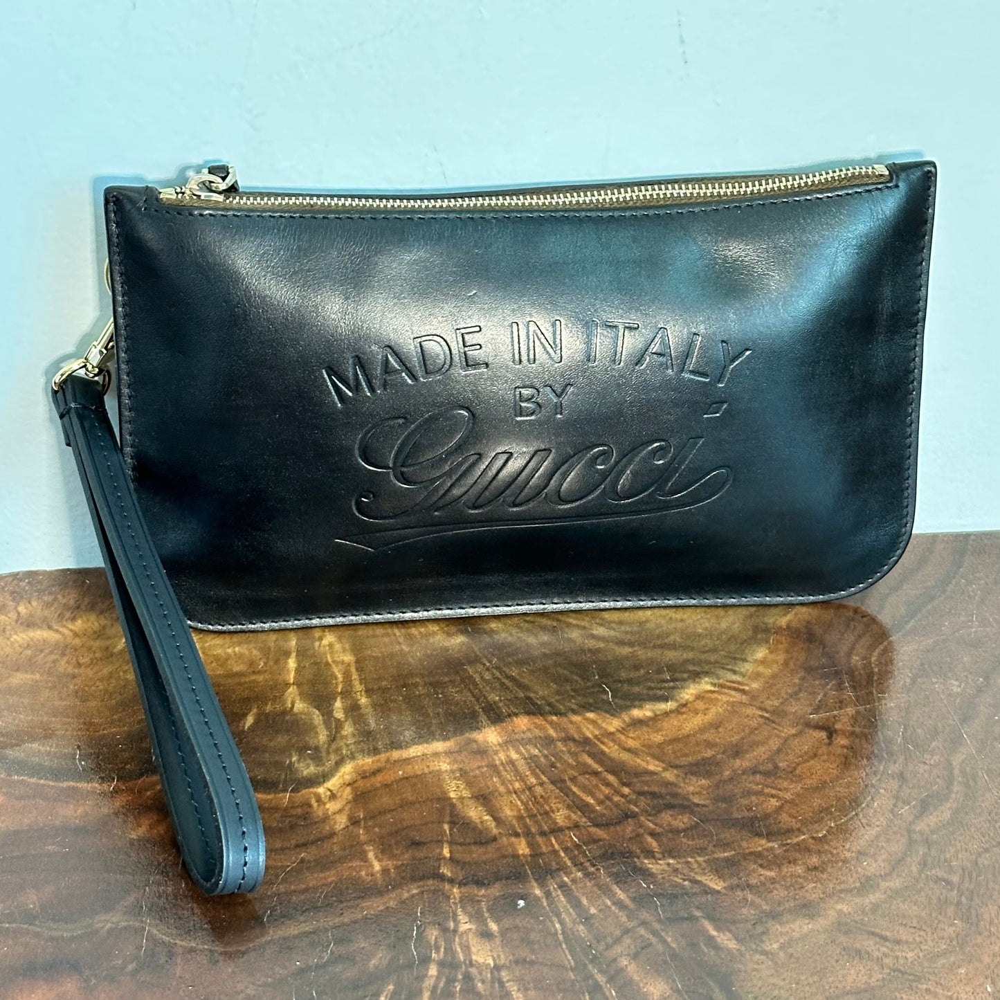 The Junco Wristlet -Orvis bags Leather Gucci in Black