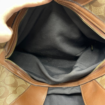 HANDBAG DESIGNER by COACH In BROWN, Size: LARGE
