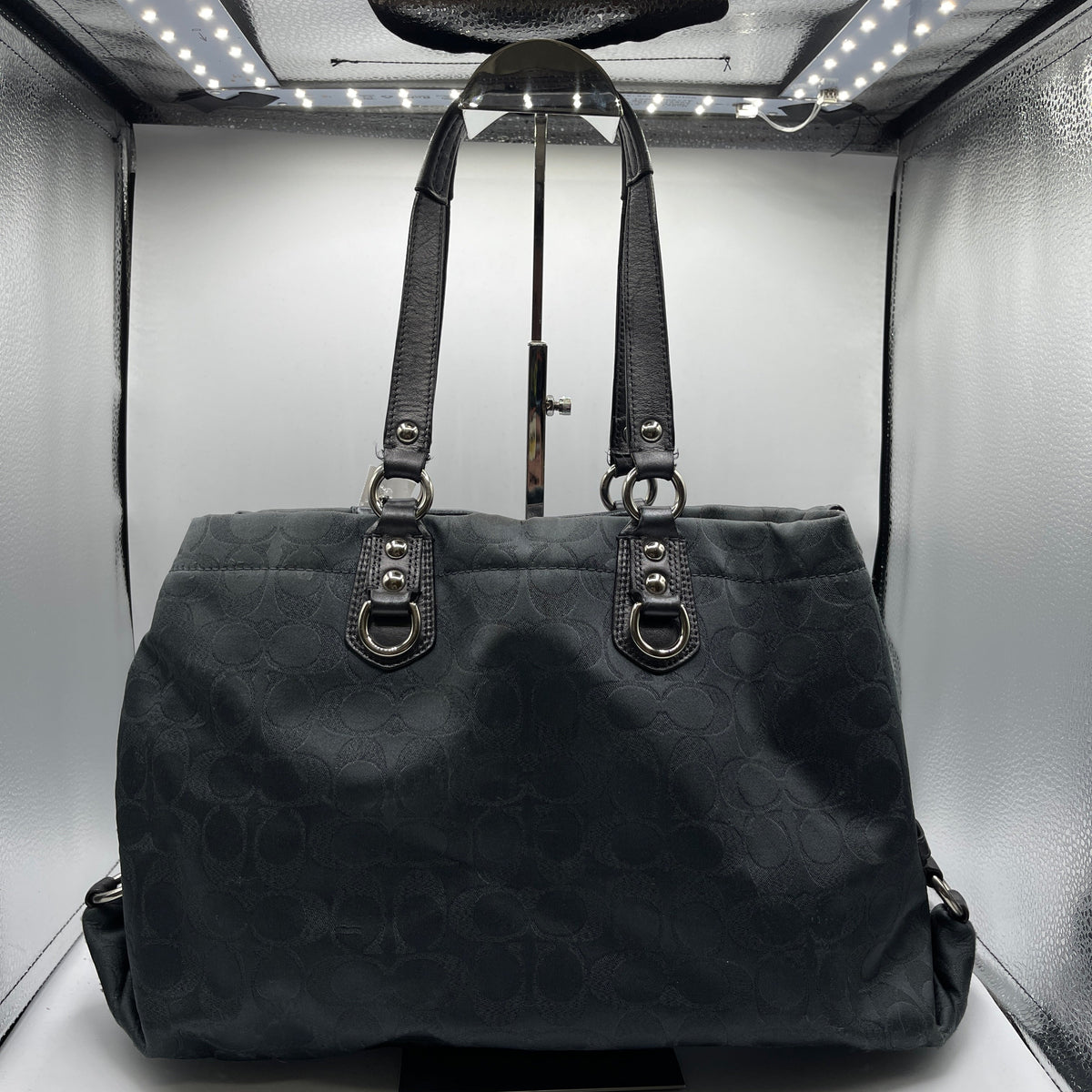 HANDBAG DESIGNER by COACH In BLACK, Size: MEDIUM