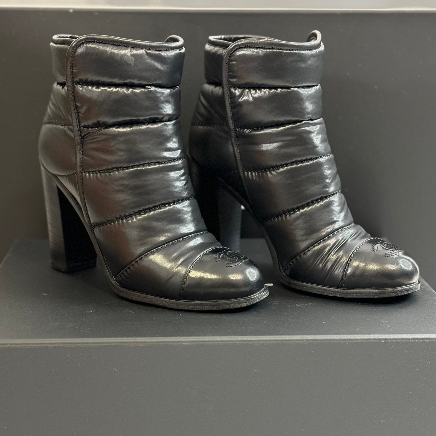 Chanel - Bottines à talons