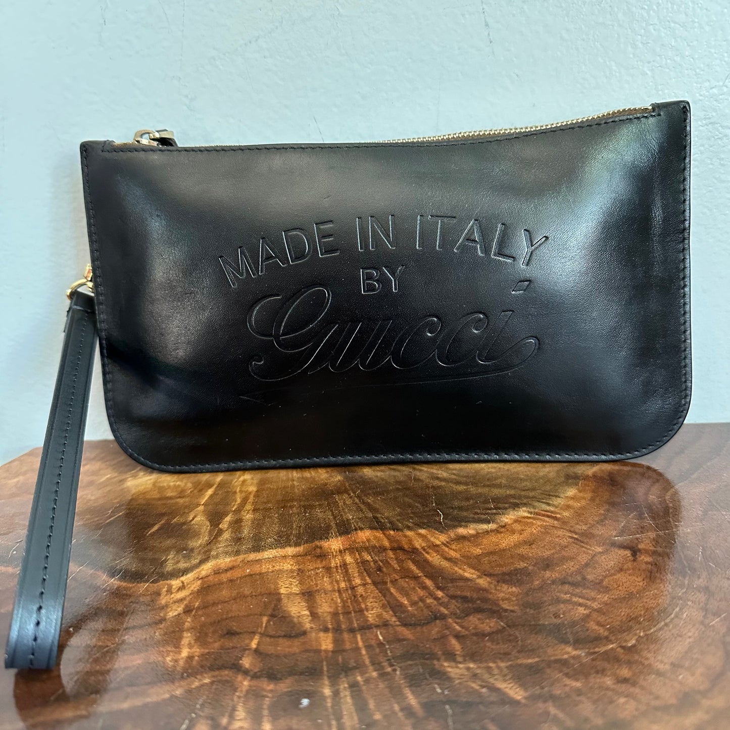 The Junco Wristlet -Orvis bags Leather Gucci in Black