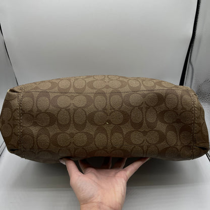 HANDBAG DESIGNER by COACH In BROWN, Size: LARGE