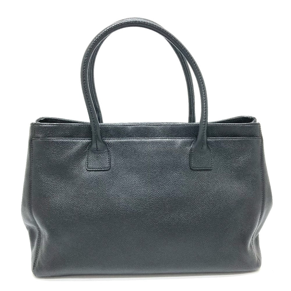 CHANEL Tote Bag A29292 leather black Executive Handbag