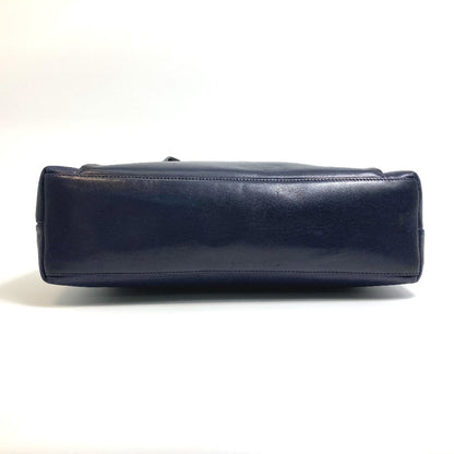 CHANEL Shoulder Bag lambskin Navy CC COCO Mark Coco ball Women Used