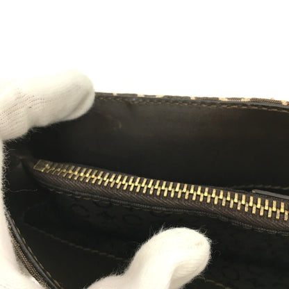 CELINE Handbag Canvas / leather Brown Macadam vintage Women Used