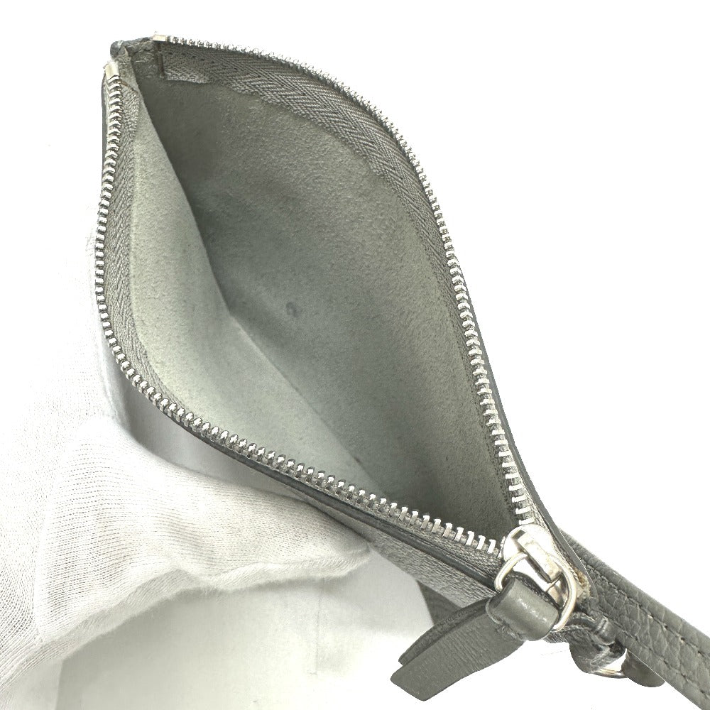 CELINE Handbag 187243 leather gray Big bag Bucket Women Secondhand
