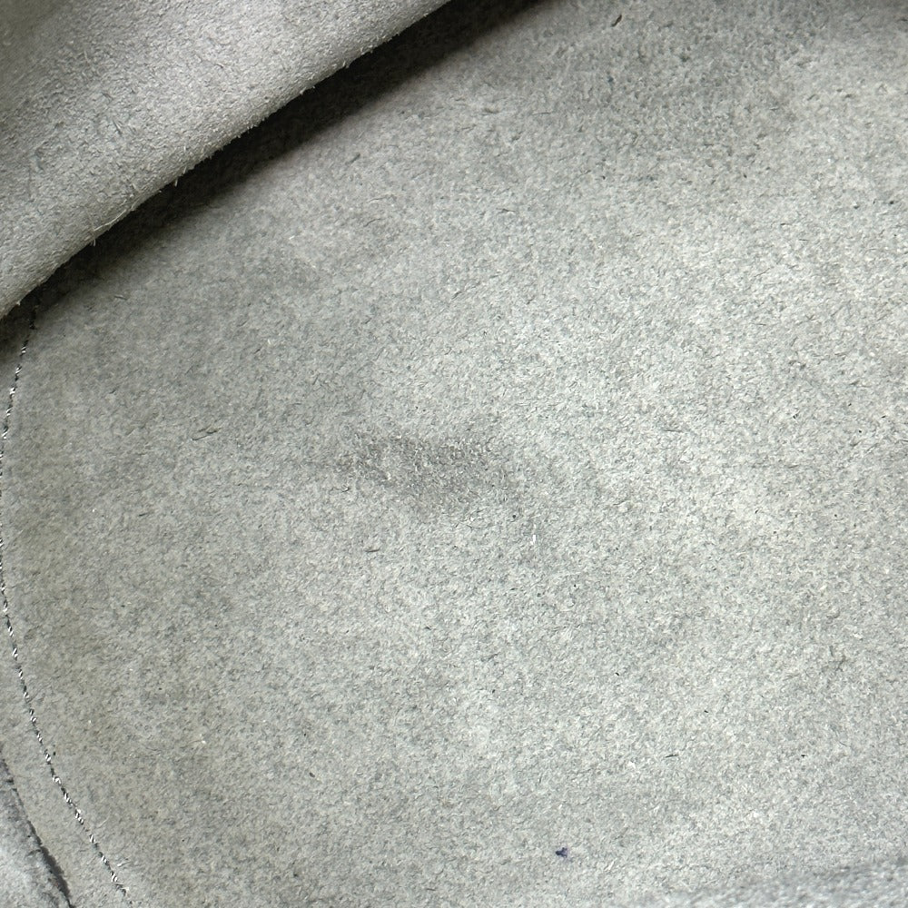 CELINE Handbag 187243 leather gray Big bag Bucket Women Secondhand