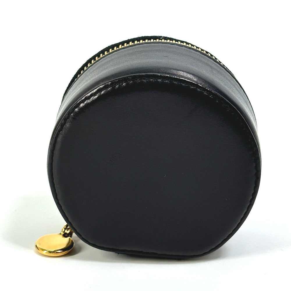CHANEL Accessory case A02786 lambskin black accessory case COCO Mark CC Women Used