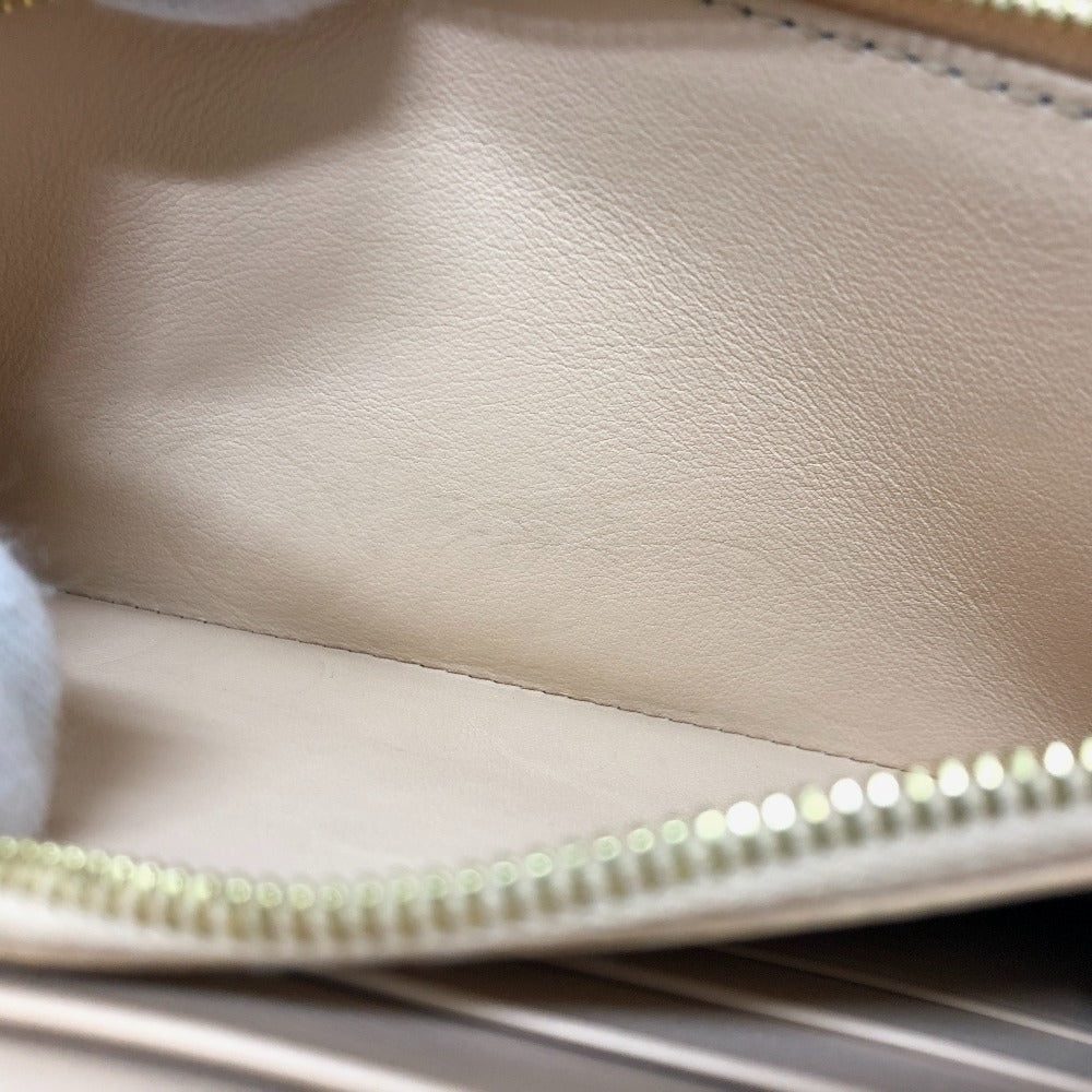 CELINE Long Wallet Purse leather Beige type Long wallet Women Secondhand