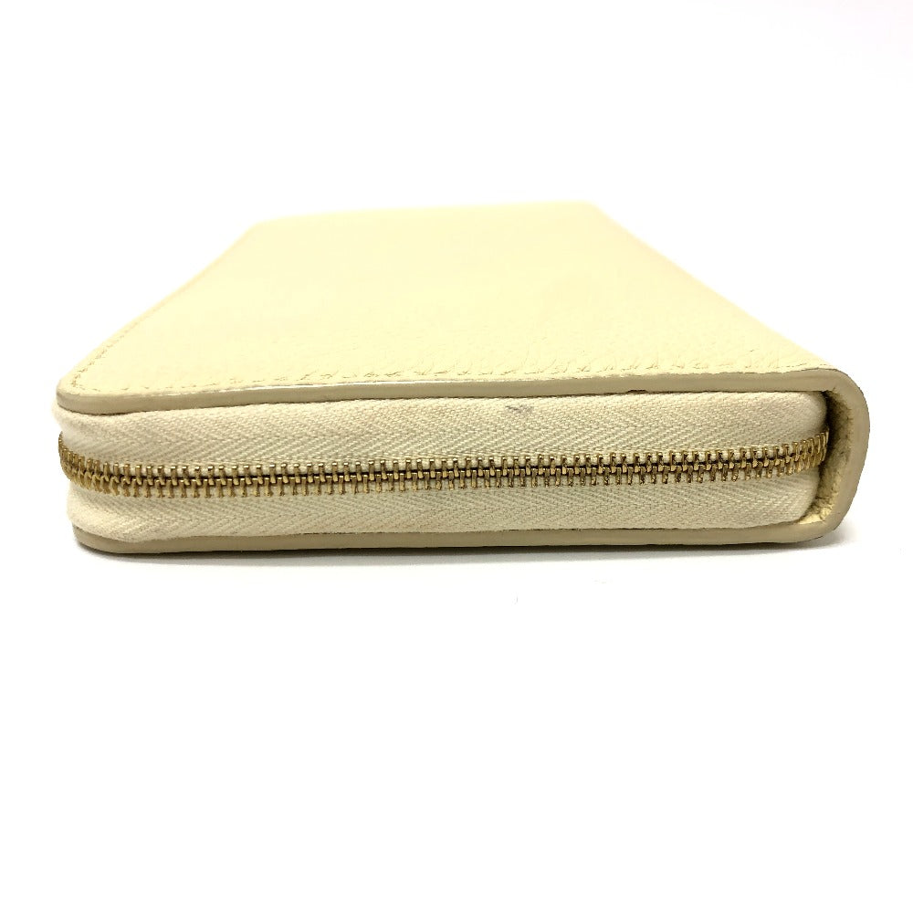 CELINE Long Wallet Purse leather Beige type Long wallet Women Secondhand