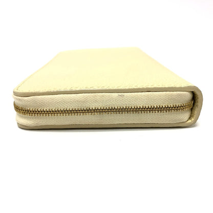 CELINE Long Wallet Purse leather Beige type Long wallet Women Secondhand