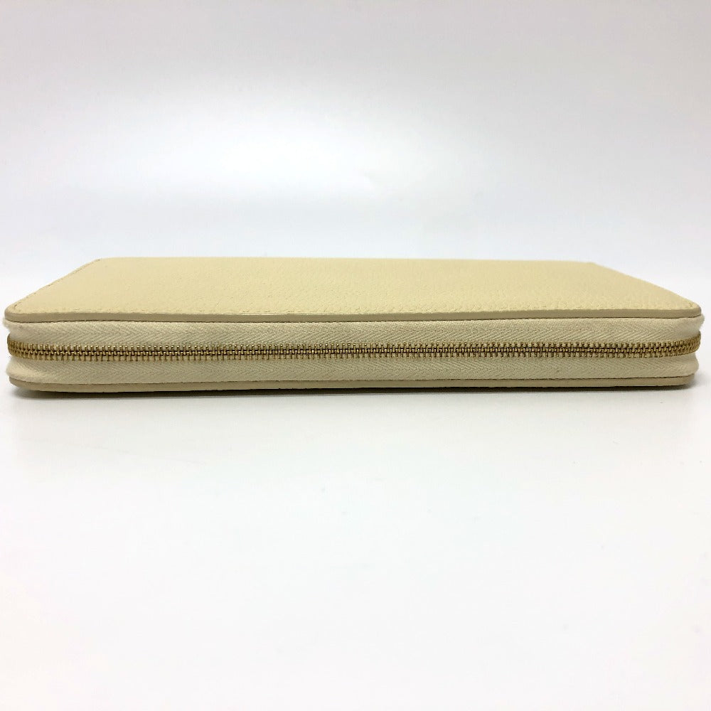 CELINE Long Wallet Purse leather Beige type Long wallet Women Secondhand