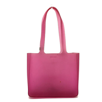 CHANEL Tote Bag rubber purple logo COCO Mark Women Used