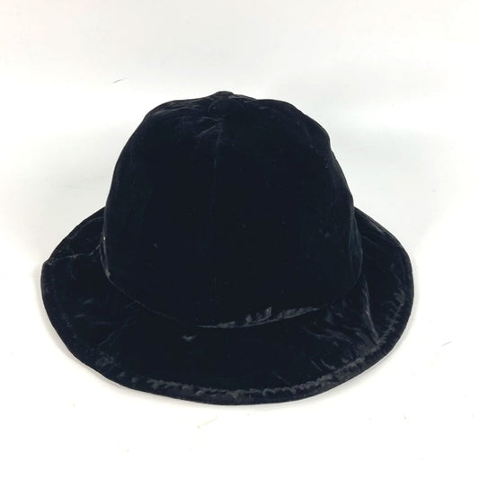 CHANEL hat AA8560 Viscose, Silk black 22B metro hat Women M Used