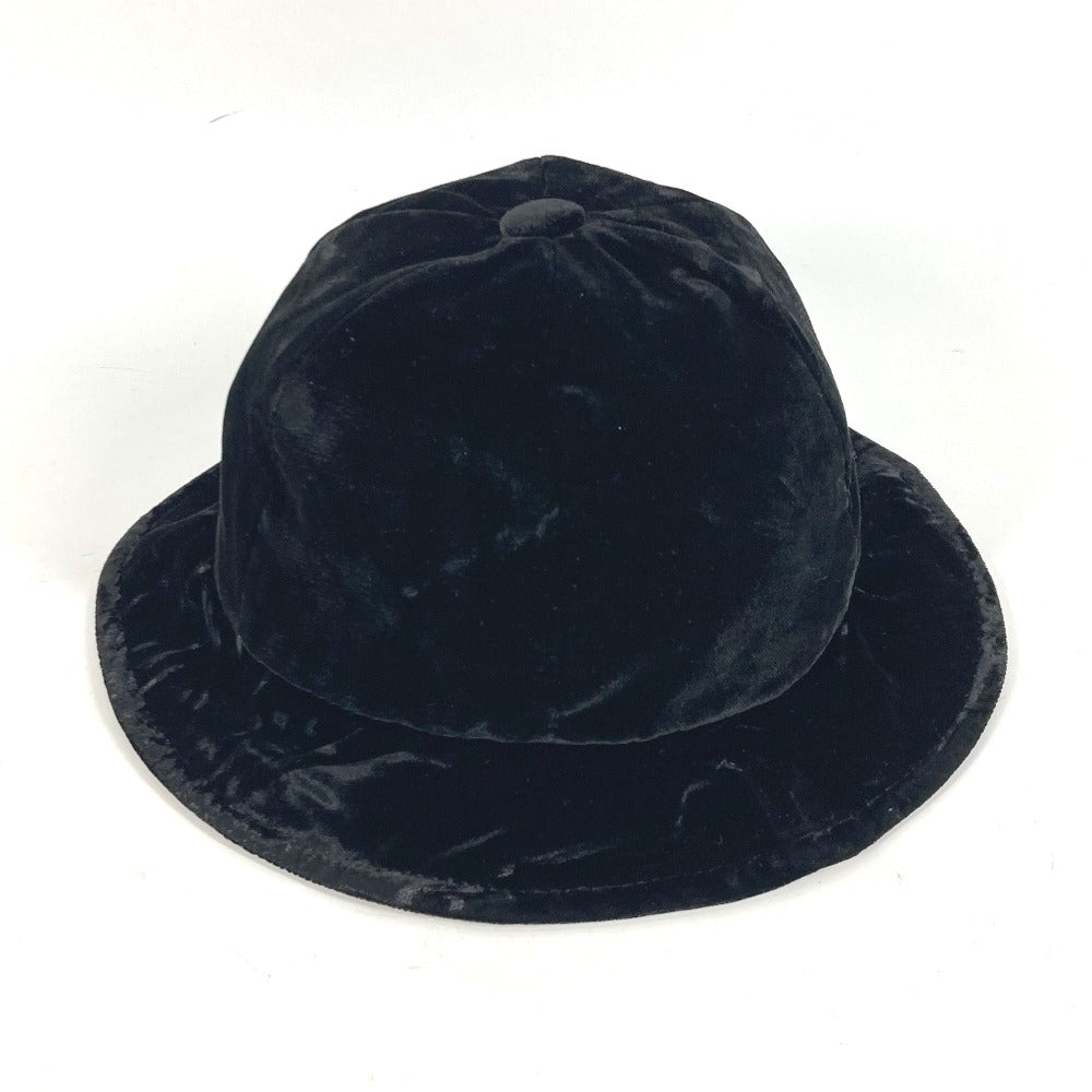 CHANEL hat AA8560 Viscose, Silk black 22B metro hat Women M Used
