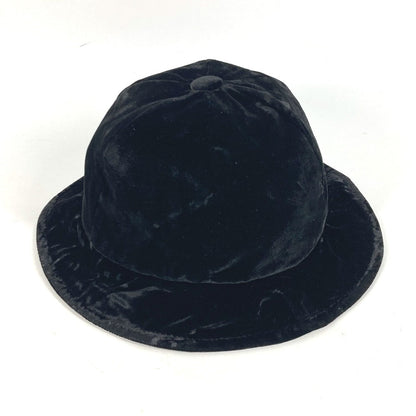 CHANEL hat AA8560 Viscose, Silk black 22B metro hat Women M Used