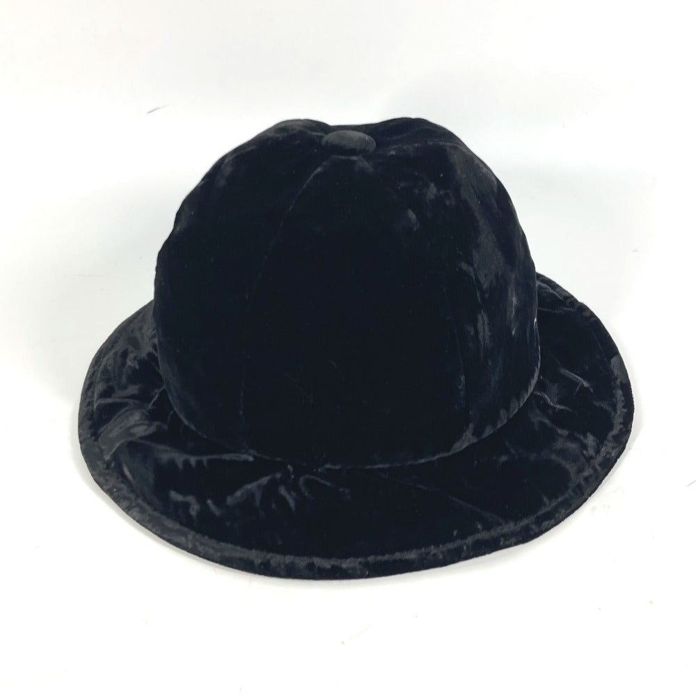 CHANEL hat AA8560 Viscose, Silk black 22B metro hat Women M Used