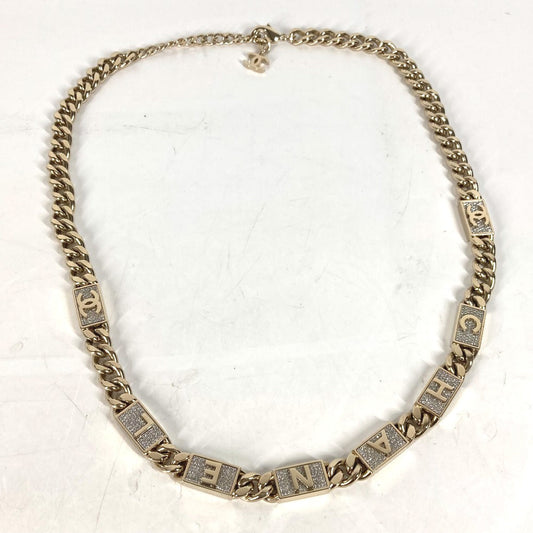 CHANEL belt metal gold B21C COCO Mark Chain belt Women Used