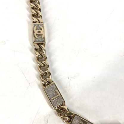 CHANEL belt metal gold B21C COCO Mark Chain belt Women Used