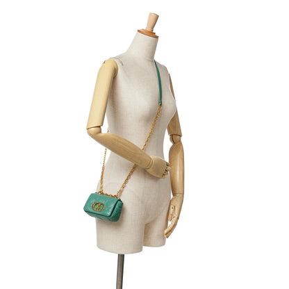 Micro Calfskin Cannage Supple Caro Bag